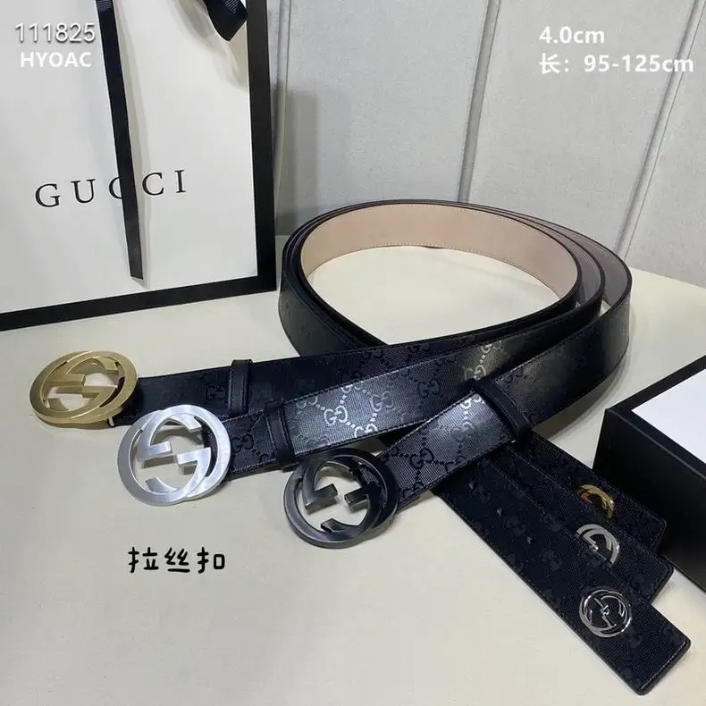 Gucci Belt 40mmX95-125cm 8L13